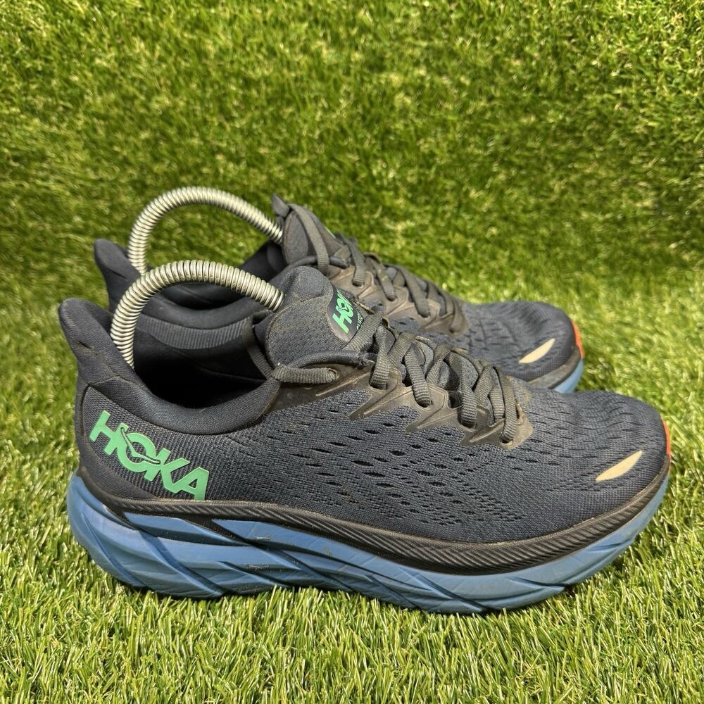 Hoka One One Clifton 8 Outer Space Dazzling Blue Men’s Size 7D WOW NICE